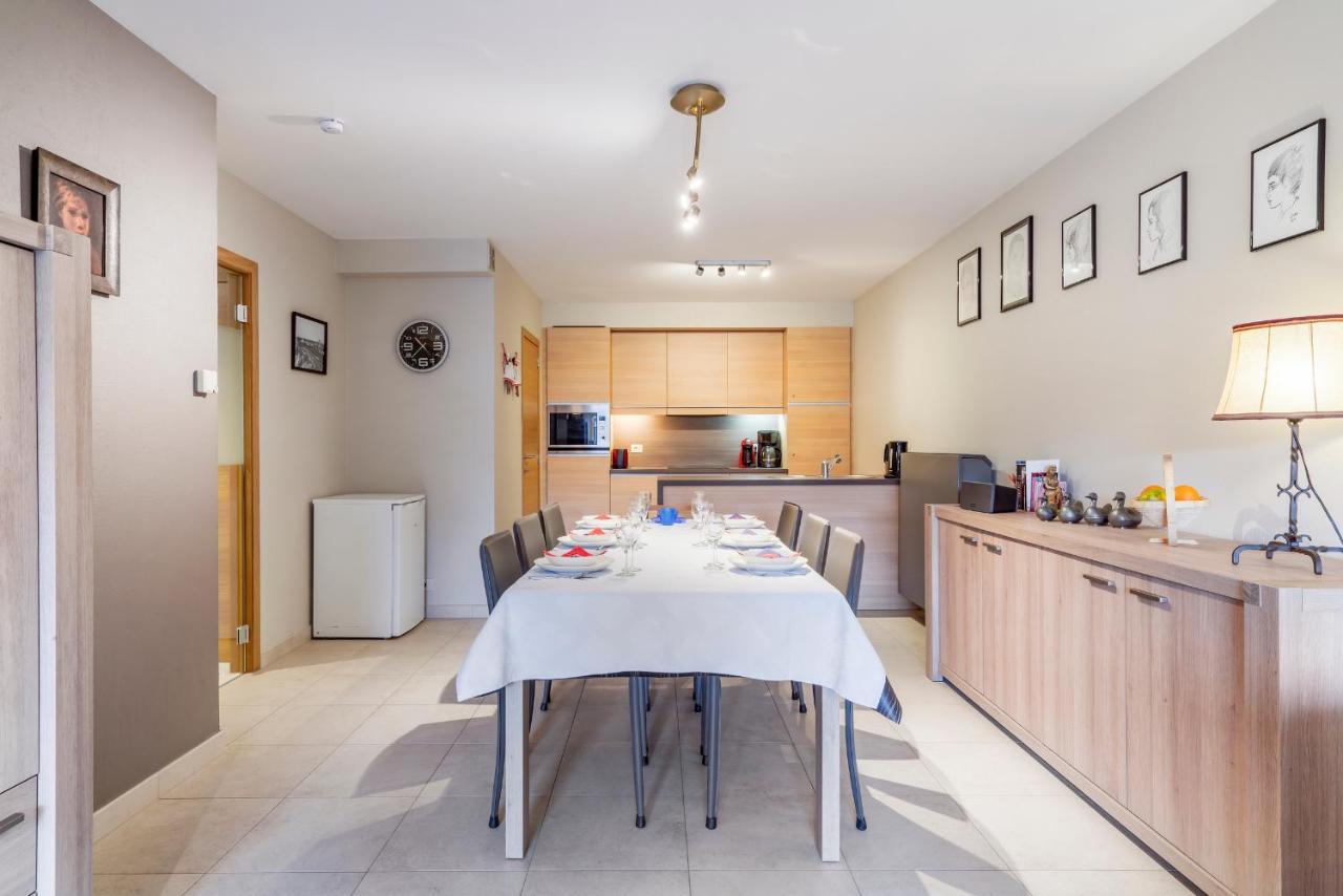 Luxury Apartment With Garden Close To The Beach Остенде Экстерьер фото